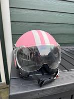 Roze Vinz Scooterhelm Maat M - in hele goede staat!, Ophalen, Zo goed als nieuw, Medium, Vinz Helmets