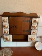 Vintage kruidenkastje met keramische lades, Ophalen