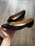 LK Bennett Ballerina's Zwart Lakleer, Ophalen, Gedragen, Zwart, Ballerina's