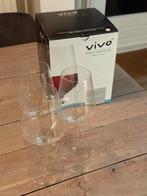 7 Vivo rode wijnglazen Villeroy & Boch, Huis en Inrichting, Ophalen of Verzenden, Zo goed als nieuw, Overige stijlen, Overige materialen