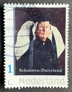 Postzegel Nederland vrouwportret Schouwen-Duiveland 2023, Ophalen of Verzenden, Na 1940, Gestempeld