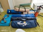 Camping set: 3 tenten, 2 stoelen, gasstel, Ophalen, Gebruikt