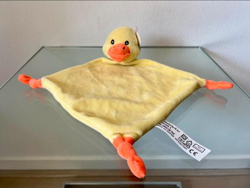 Knuffeldoekje eend, Kinderen en Baby's, Speelgoed | Knuffels en Pluche, Nieuw, Eend, Ophalen of Verzenden