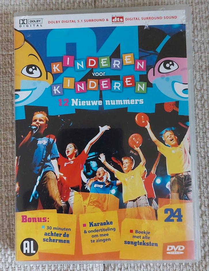 DVD Kinderen voor Kinderen 24, Cd's en Dvd's, Dvd's | Kinderen en Jeugd, Zo goed als nieuw, Alle leeftijden, Ophalen of Verzenden