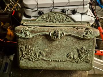 Brocante brievenbus  beschikbaar voor biedingen