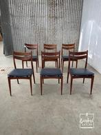 vintage stoel design stoelen, Huis en Inrichting, Stoelen, Ophalen, Gebruikt, Twee, Bruin