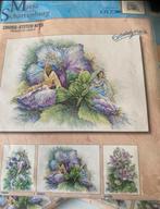 BORDUURSERIE!! LANARTE M. VAN SCHARRENBURG ZELDZAAM, Verzenden, Nieuw, Handborduren, Borduurpakket