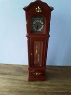 Houten staande klok 1:12, Verzamelen, Poppenhuizen en Toebehoren, Ophalen of Verzenden, Poppenhuis