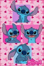 Lilo en Stitch Vloerkleed Kinderkamer - Roze - Disney Tapijt, Kinderen en Baby's, Ophalen of Verzenden, Nieuw, Kleed of Kussen