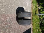 225 55 16  2x gebruikte zomer banden 4mm profil, Ophalen