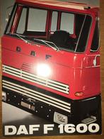 3x DAF 1600 brochures/folders Nederland 1974 + 1979 + 1982, Ophalen of Verzenden, Zo goed als nieuw