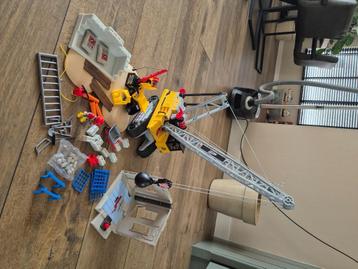 Playmobile sloopkraan met vele accessoires  beschikbaar voor biedingen