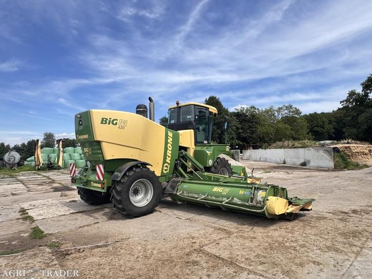 Krone Big M 420 CV zelfrijdende maaier, Zakelijke goederen, Agrarisch | Werktuigen, Veehouderij, Weidebouw