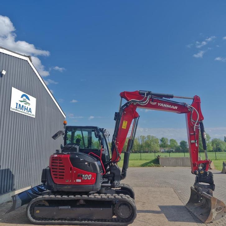 Yanmar SV100, Zakelijke goederen, Machines en Bouw | Kranen en Graafmachines, Graafmachine, Ophalen of Verzenden