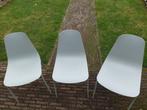 Set van drie licht groene stoelen, Ophalen, Overige kleuren, Drie, Zo goed als nieuw