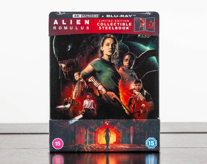 Alien Romulus 4K UHD + Blu-Ray STEELBOOK (UK Import), Cd's en Dvd's, Blu-ray, Nieuw in verpakking, Science Fiction en Fantasy