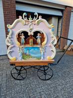 Draaiorgel kar, Ophalen, Gebruikt