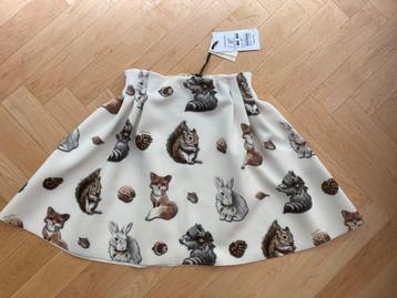 Monnalisa neoprene dieren rok maat 152 als nieuw! beschikbaar voor biedingen