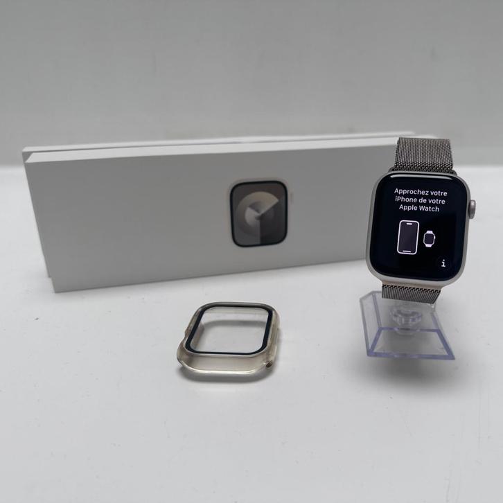 Apple Watch series 9 45 MM Batt 90% | Met Garantie, Sieraden, Tassen en Uiterlijk, Horloges | Kinderen, Zo goed als nieuw