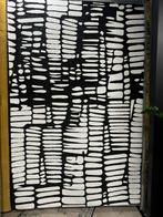 Vloerkleed Mart Visser ICXS 25 zwart wit 155x230cm, 150 tot 200 cm, Ophalen of Verzenden, Overige kleuren, Rechthoekig