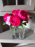 Roze pioenrozen silk like nature Intratuin, Ophalen, Zo goed als nieuw