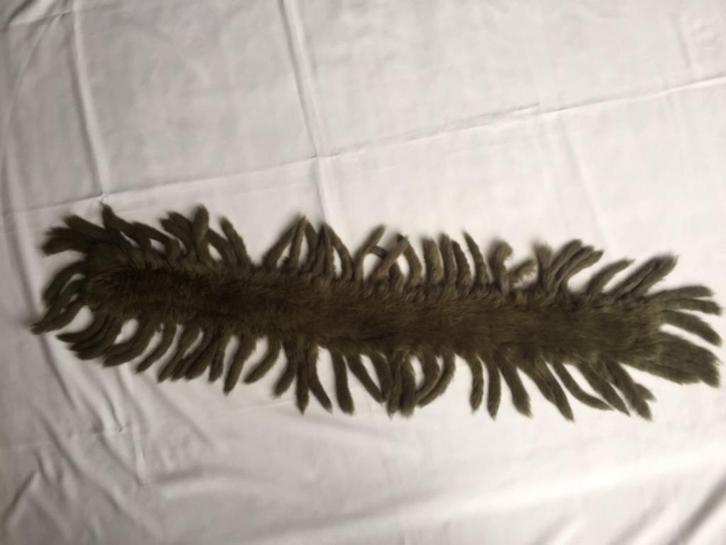 Mosgroene sjaal, zo goed als nieuw, Kleding | Dames, Mutsen, Sjaals en Handschoenen, Zo goed als nieuw, Sjaal, Maat 46/48 (XL) of groter