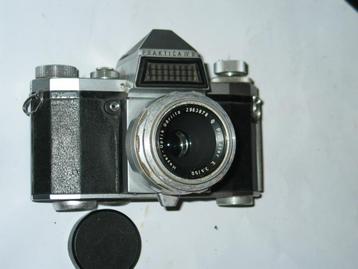Lens meyer optik gorlitz primotar 50mm/3.5 Met praktica IV B beschikbaar voor biedingen