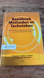 B. Baarda - Basisboek Methoden en Technieken, Ophalen of Verzenden, Zo goed als nieuw, B. Baarda; E. Bakker; M. Julsing; T. Fischer; R. van Vianen