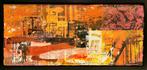 ART-DEALmet george heidweiler-111x41x4cm-9604-in the city, Ophalen of Verzenden