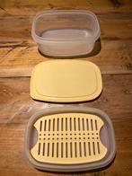 Tupperware vershoudbakjes met rooster, Huis en Inrichting, Keuken | Tupperware, Ophalen of Verzenden, Geel, Overige typen