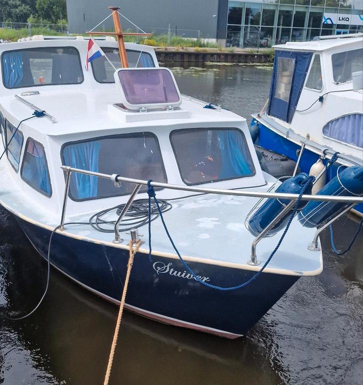 Tenbroeke kruiser, 8.5 meter. Goed onderhouden., Watersport en Boten, Motorboten en Motorjachten, Gebruikt, Staal, 6 tot 9 meter