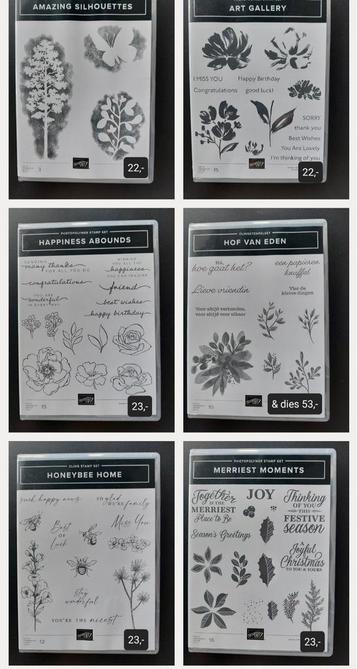Stampin Up beschikbaar voor biedingen