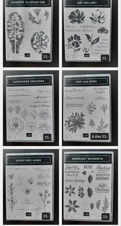 Stampin Up, Hobby en Vrije tijd, Stempelen, Clearstamp, Ophalen of Verzenden