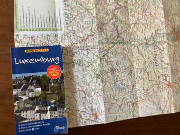 Luxemburg ANWB reisgids + kaart beschikbaar voor biedingen