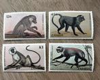Zambia 1985 - Dieren apen postfris, Ophalen of Verzenden, Zambia, Postfris