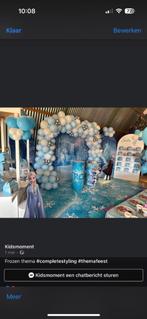 Decoratie kinderfeest, backdrops , ballonnen, kindertafels, Sportief of Actief