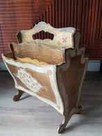 Pieterman, Schiedam Antiek - Kranten/Lectuurbak handgemaakt, Antiek en Kunst, Antiek | Woonaccessoires, Ophalen of Verzenden