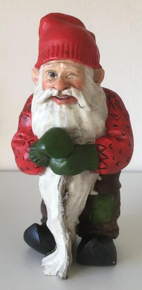 Gardsnissers uit Noorwegen Santa with Stock (nieuw) kabouter, Verzamelen, Beelden en Beeldjes, Nieuw, Fantasy, Verzenden