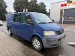 Volkswagen Transporter 2.5 TDI 340 Trendline Dubbel cabine t, Auto's, Voorwielaandrijving, Gebruikt, Volkswagen, Elektrische ramen