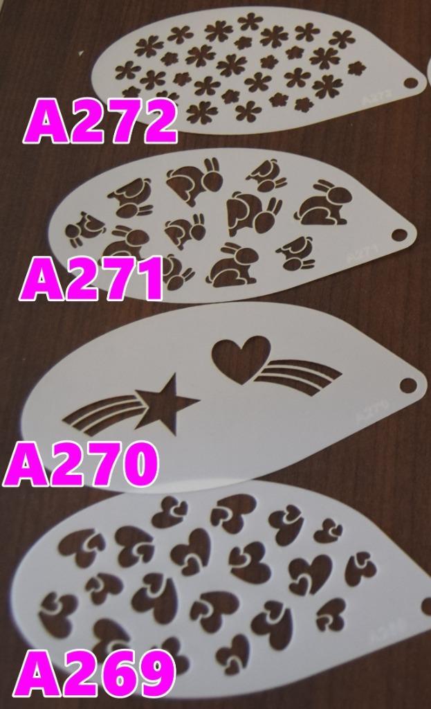 schminksjabloon 1,25pst hart bloem halloween vlinder konijn, Hobby en Vrije tijd, Feestartikelen, Nieuw, Schmink, Overige, Ophalen of Verzenden