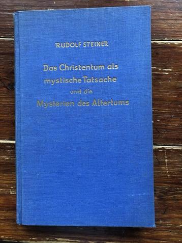 Rudolf Steiner Das Christentum als mystische Tatsache 1925 beschikbaar voor biedingen