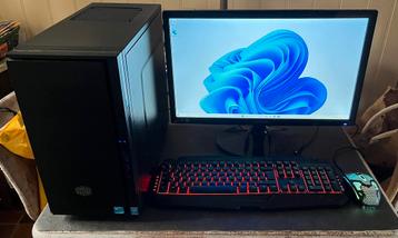 i5 pc 4gen hdmi 22inch led beschikbaar voor biedingen