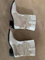 Laarzen wit maat 40, Wit, Lage of Enkellaarzen, Ophalen of Verzenden, Zo goed als nieuw