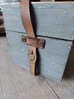 Oud visserskoffertje, mooi in Hoffz interieur, Ophalen of Verzenden