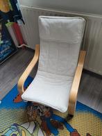 Ikea POÄNG Kinderfauteuil, Huis en Inrichting, Stoelen, Ophalen, Hout, Gebruikt, Wit