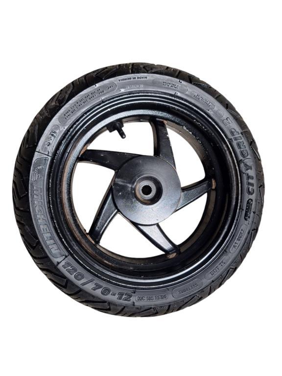 Achterband achtervelg origineel Sym fiddle Orbit Allo, Fietsen en Brommers, Brommeronderdelen | Scooters, Gebruikt, Ophalen of Verzenden