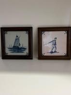 tegeltjes met oudhollandse afbeeldingen, Antiek en Kunst, Antiek | Wandborden en Tegels, Ophalen of Verzenden