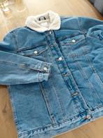 Spijkerjas gevoerd, Ophalen of Verzenden, Zo goed als nieuw, Maat 38/40 (M), Blauw