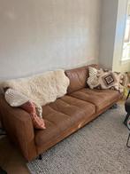 Gratis leren bank - 2,5 persoons bank, Huis en Inrichting, Banken | Bankstellen, Ophalen, Gebruikt, 150 tot 200 cm, Driepersoons