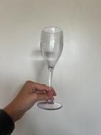 OPRUIMING Kunststof champagne glas flute clear 17cl 24 stuks, Ophalen of Verzenden, Nieuw, Overige typen